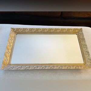 Vintage Vanity Tray, Wall Art, Table Centerpiece